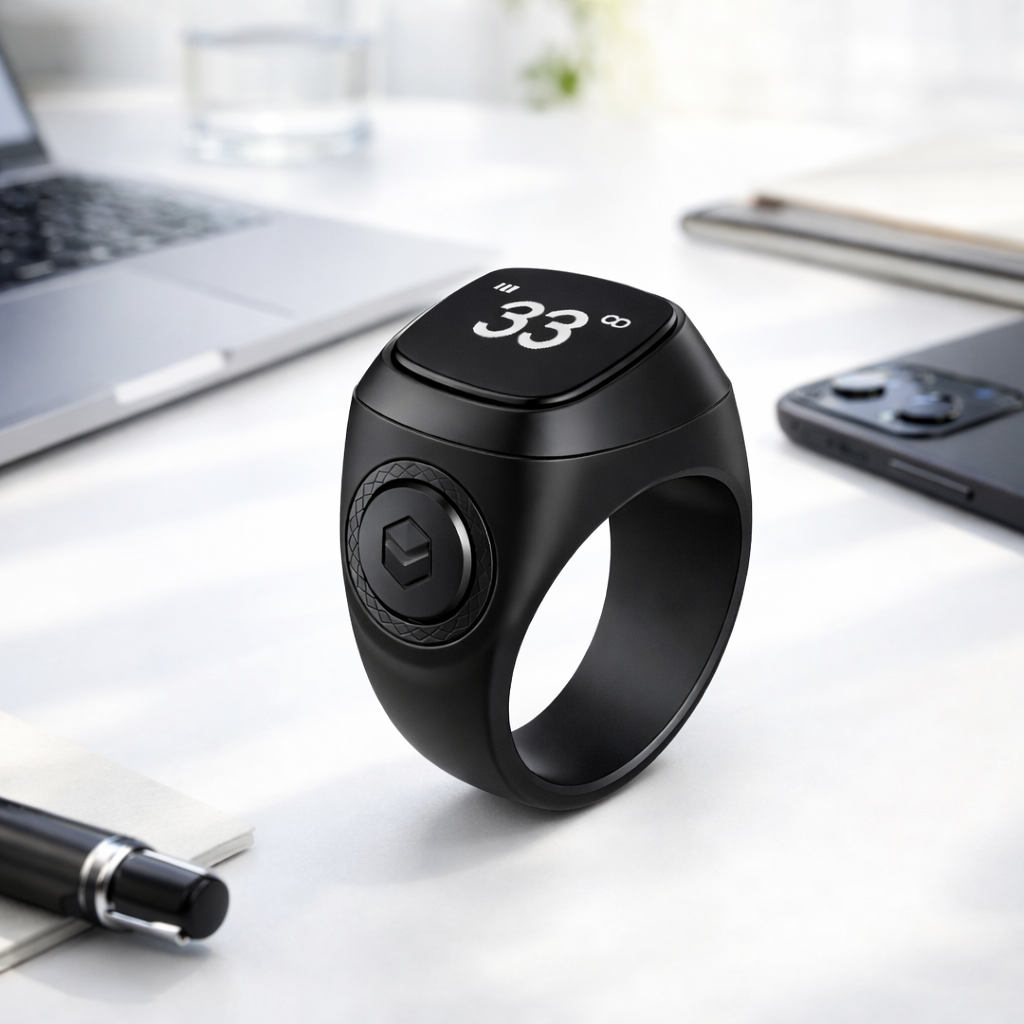 IQibla Smart Zikr Ring Counter